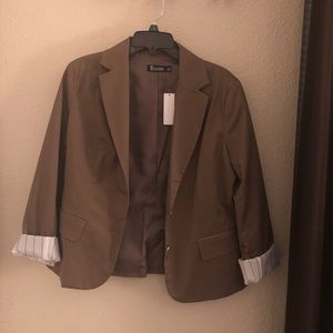 New York & Co Brown/Taupe Blazer